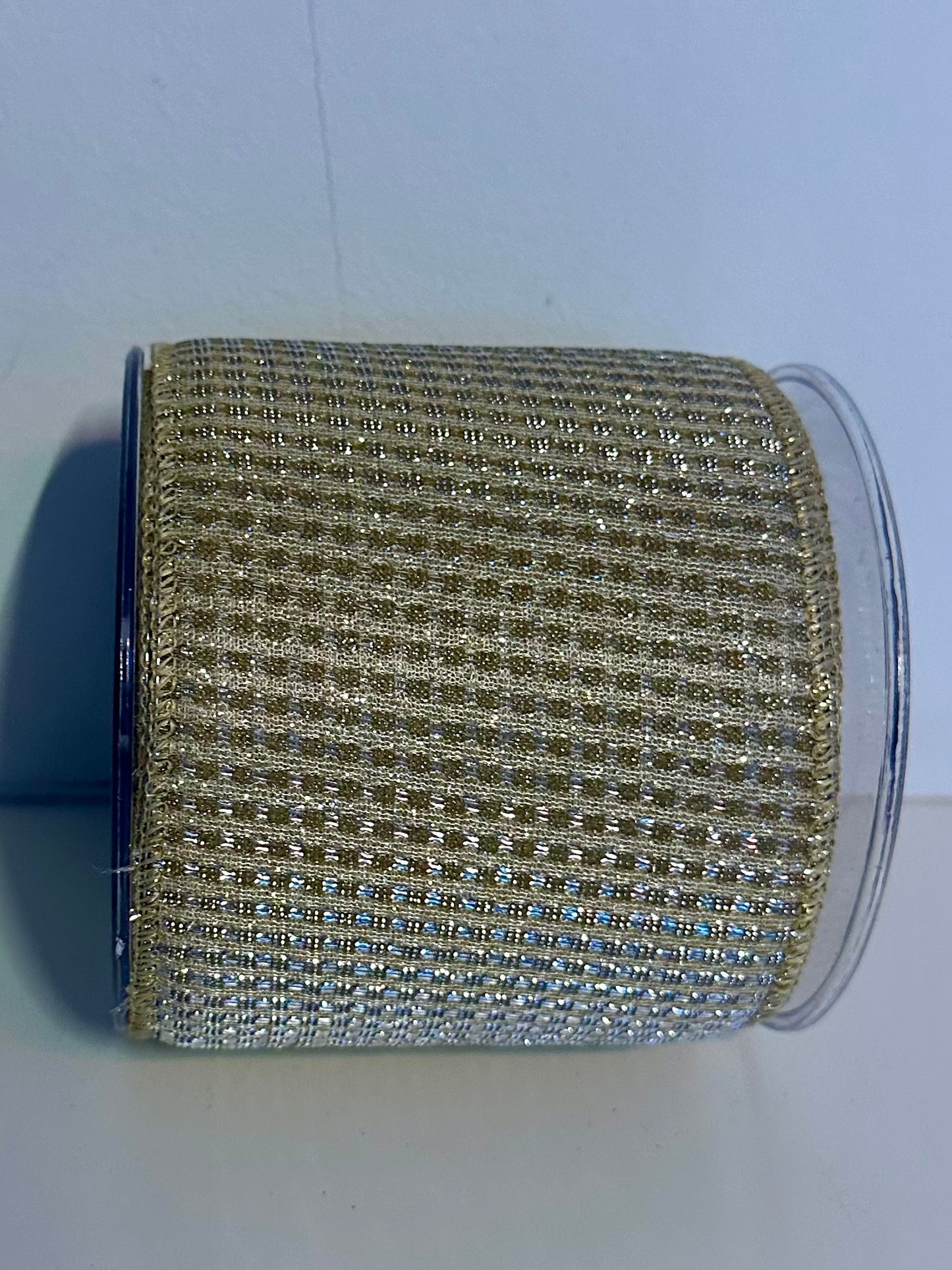 gouden lint met vierkantjes