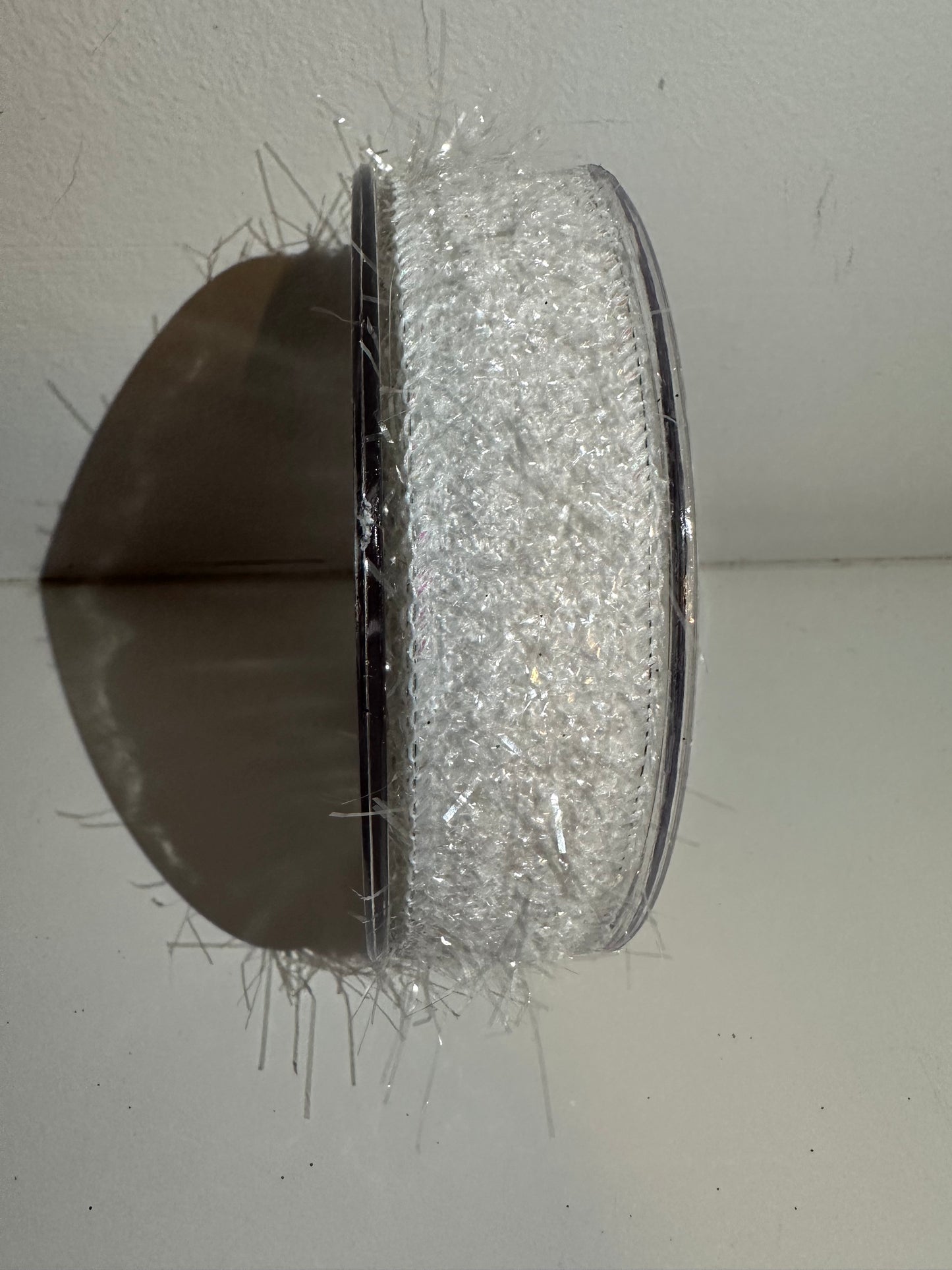 Wit lint met glitter lintjes