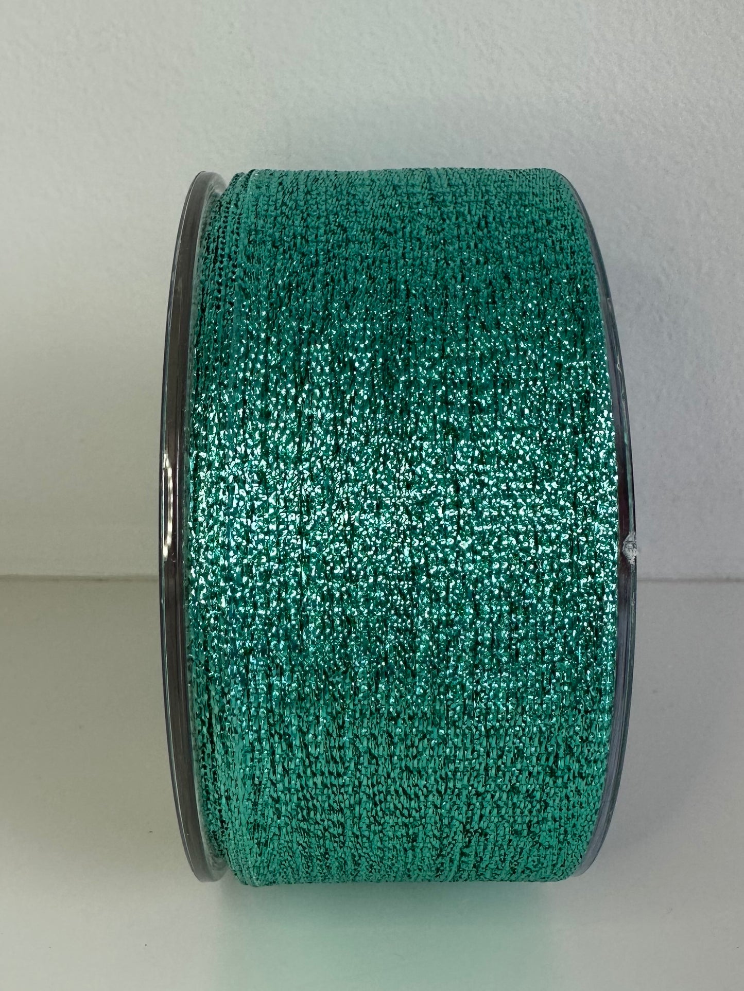 Petrol metallic glitter lint