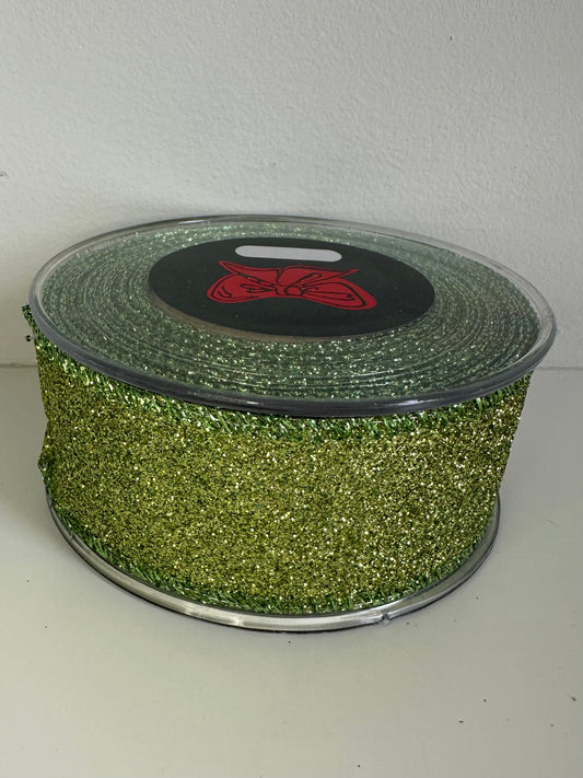 limoen glitter lint
